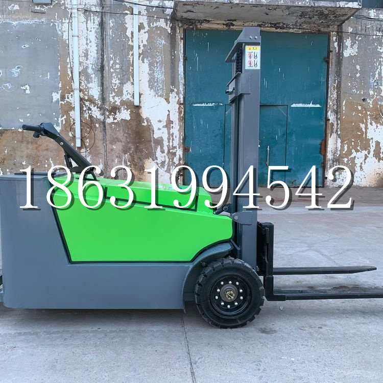 林州市小型电动叉车1吨2吨步行站驾式电瓶堆高充电装卸车液压升降车铲车